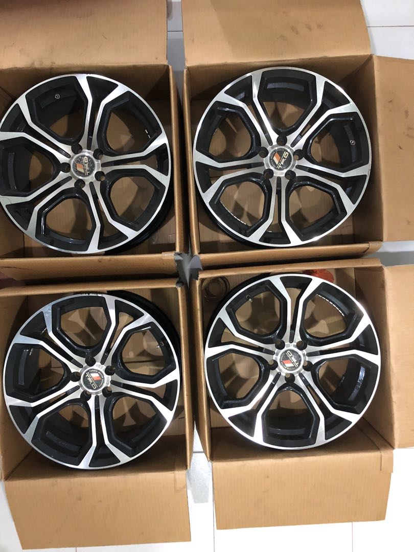 Trd Rim Design 17β TRD Design Sport Rims, Auto Accessories on Carousell