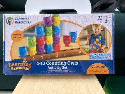 Learning Resources - 1 to 10 counting owls activity set