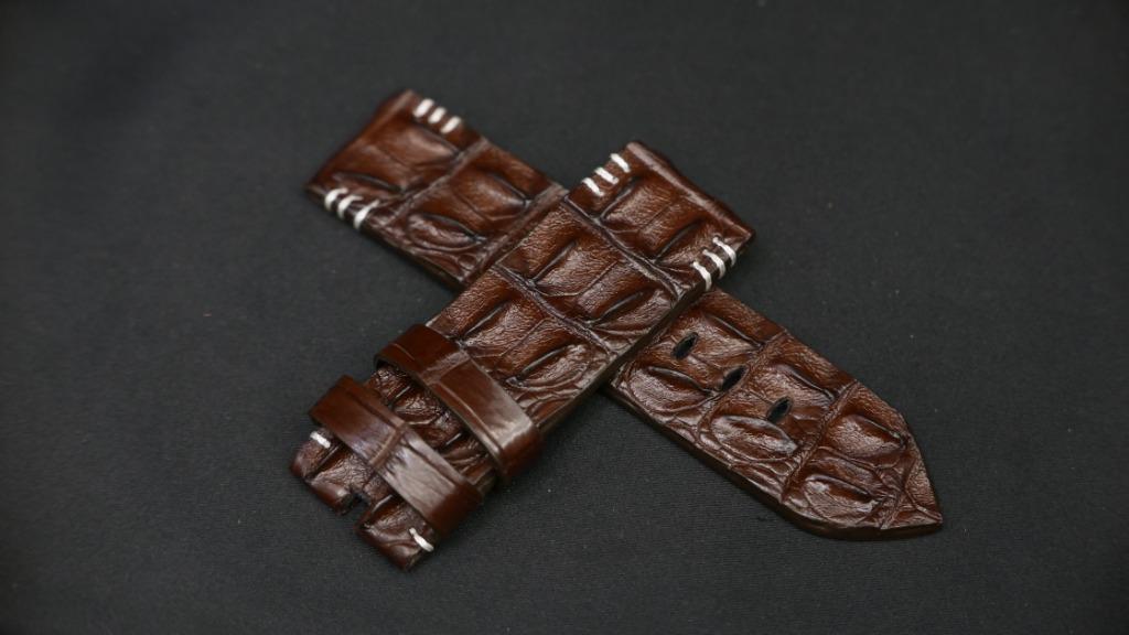 Genuine crocodile watch strap online