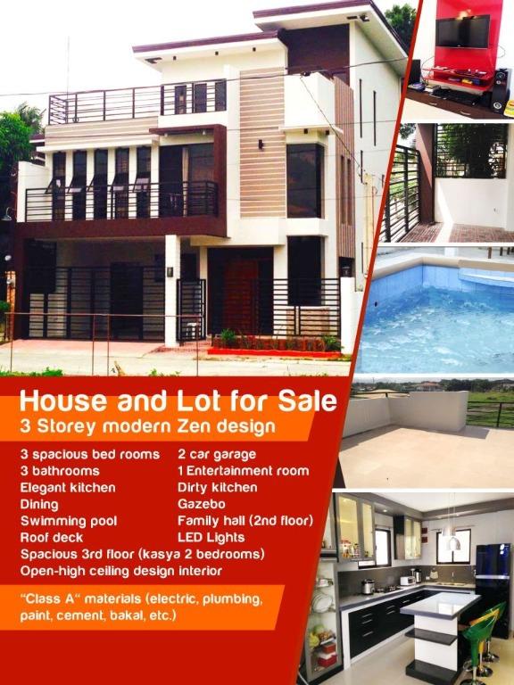 3 Storey Modern Zen Design Interior Exterior House In Pila Laguna