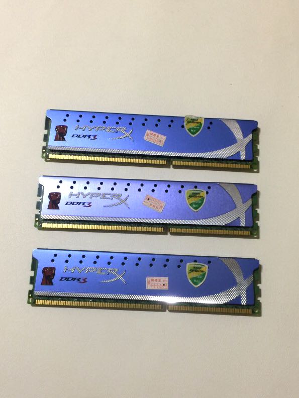 DDR3 1600 2G X3 6GB KHX1600C9D3K3 6GX
