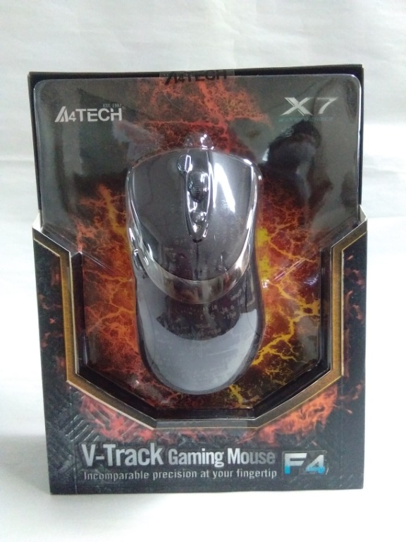 A4Tech V-Track Gaming Mouse F4-X7, Video Gaming, Gaming Accessories ...