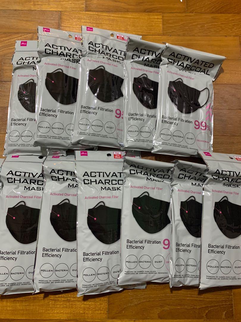 Activated Charcoal Filter Mask from Daiso, Everything Else on Carousell