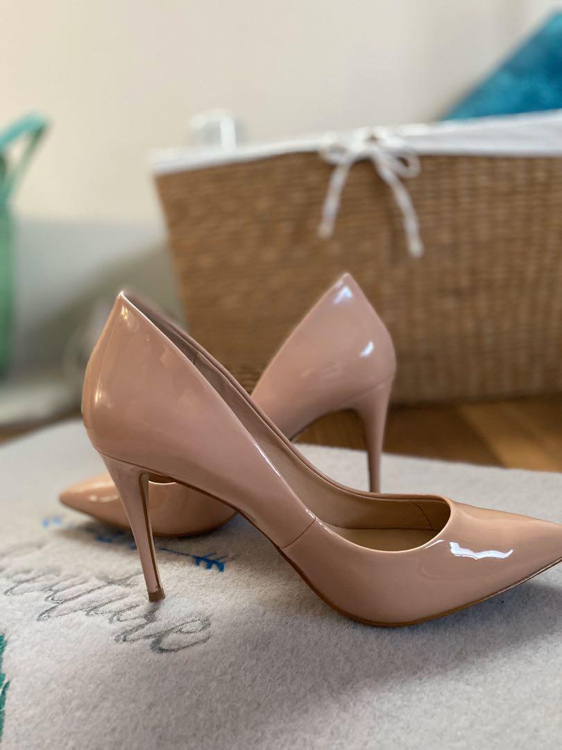 light pink stilettos