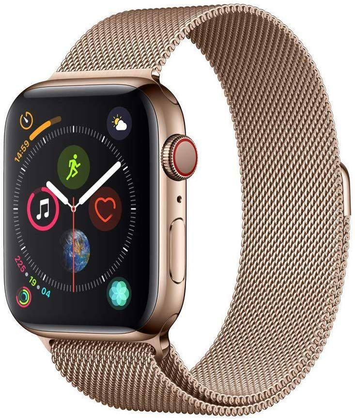 Apple Watch Series 4 Gps Cellular Stainless Steel Rose Gold 44mm Electronics Others On Carousell