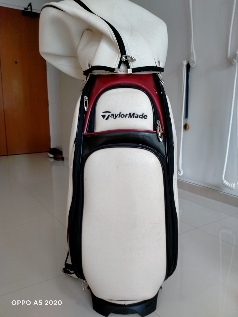 Authentic TaylorMade Jaguar Golf bag with Cover, Sports Equipment