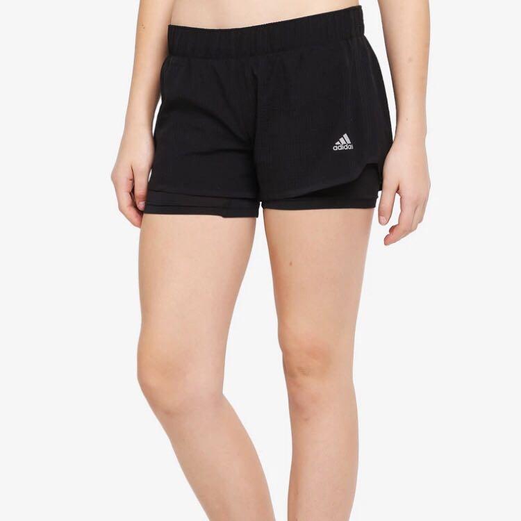 adidas women's 2 in 1 shorts