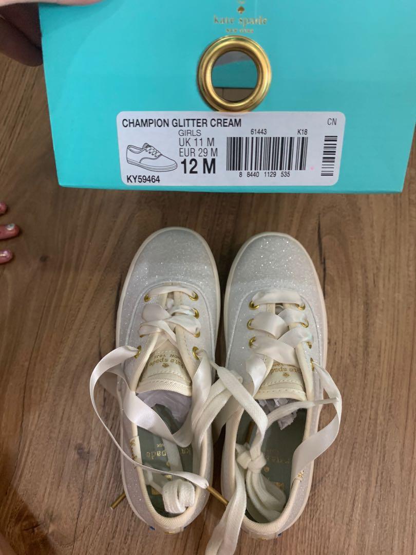 Brand New Keds Kids Glitter sneaker kids sizd 29 Babies Kids