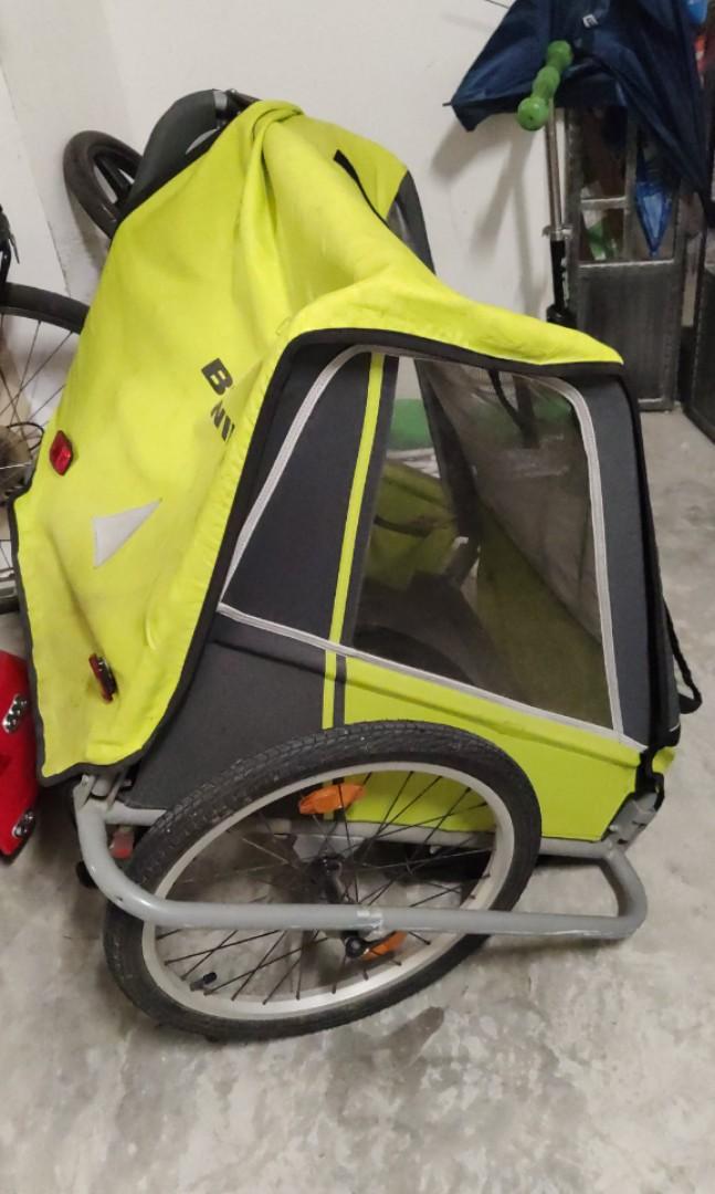 BTwin bike trailer Sports Equipment Bicycles Parts Parts Accessories on Carousell