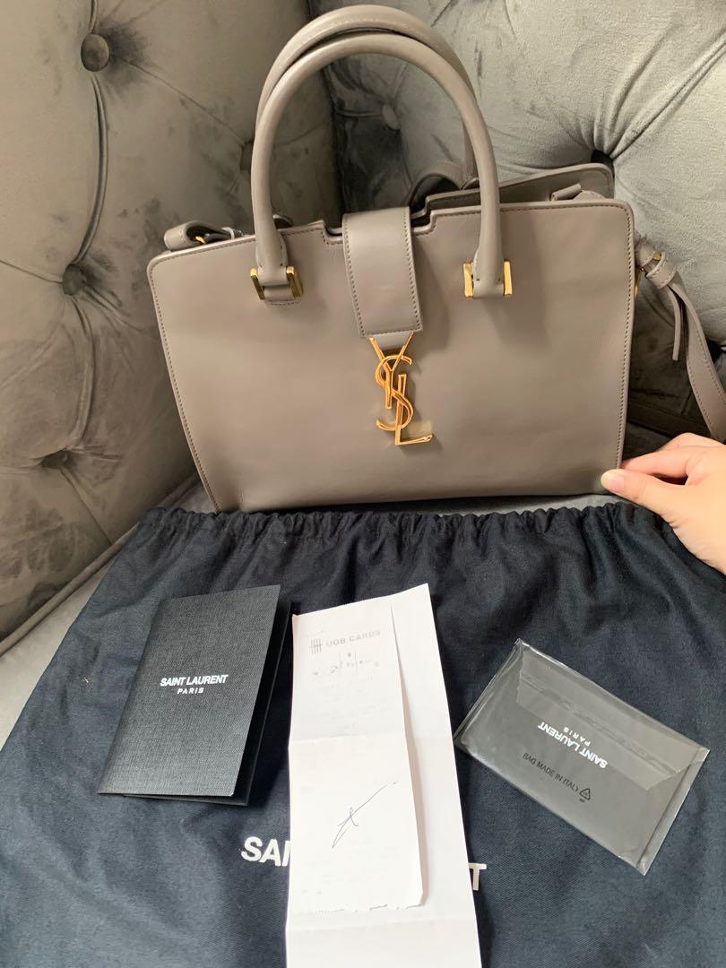 CABAS YSL BABY IN SMOOTH LEATHER Luxury Bags Wallets on Carousell