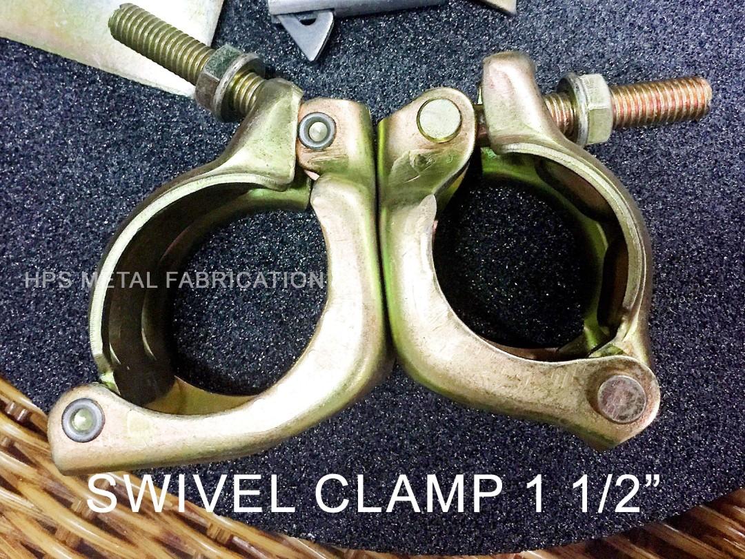 Caster Wheel phenolic Board gi Pipe Telescopic Fixed Clamp Scaffolding