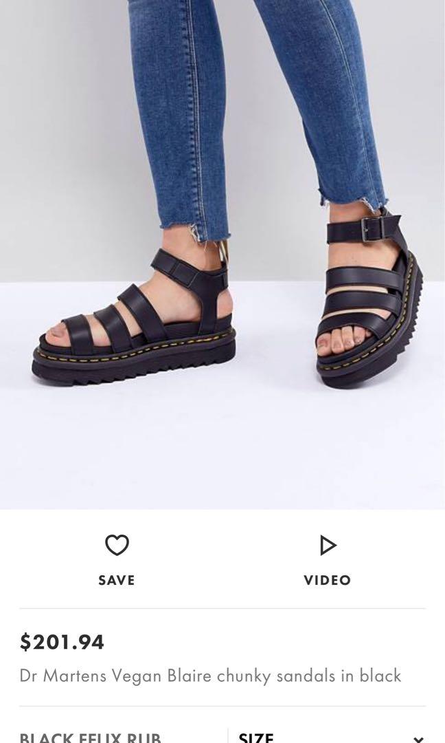 Dr martens vegan hot sale blaire chunky sandals