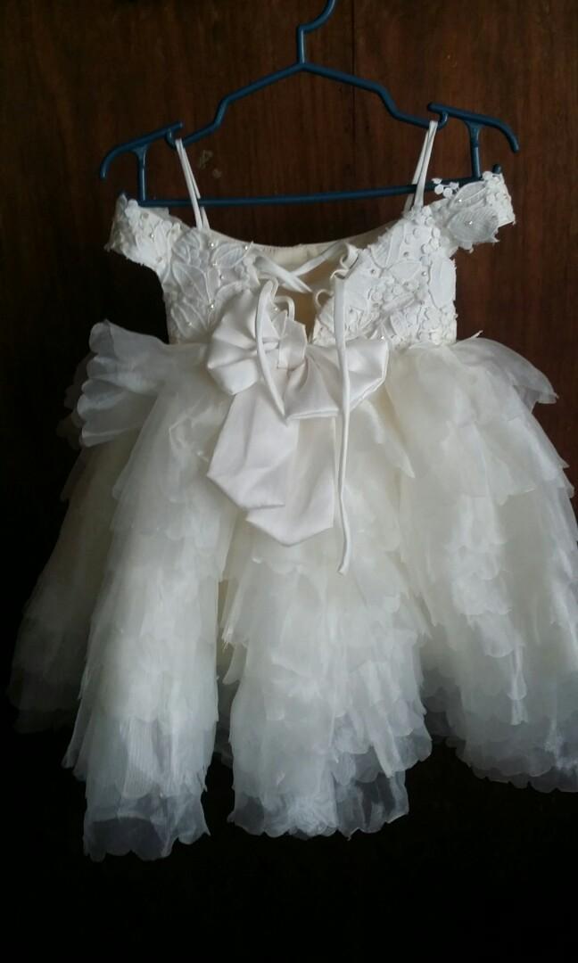 white dress for 6 month old