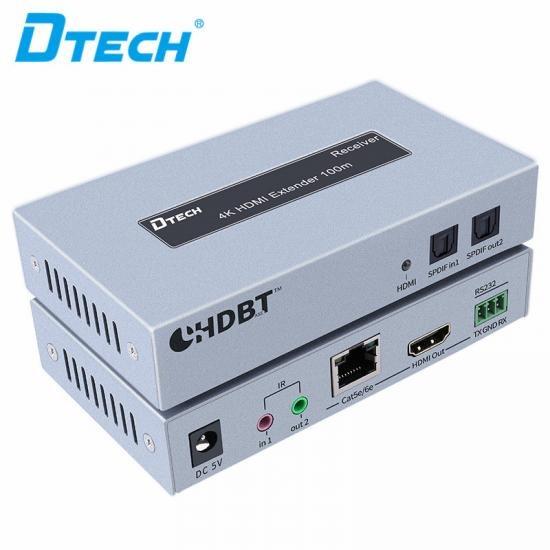 DTECH DT-7051A 4K HDMI Extender 100 Meters with IR (Category: Cables & Adaptors) located in Quezon City. Submitted by acetechph (Listing ID 282270059, Image 1). Description: DTECH DT-7051A 4K HDMI Extender 100 Meters with IR Product Feature: 1. Using standard HDBaseT2.0 technology, perfect transmission of high-definition uncompressed video signal, the use of a single Cat5e / 6e cable can be extended to 100 meters; 2. Support HDMI 1.4b version, su
