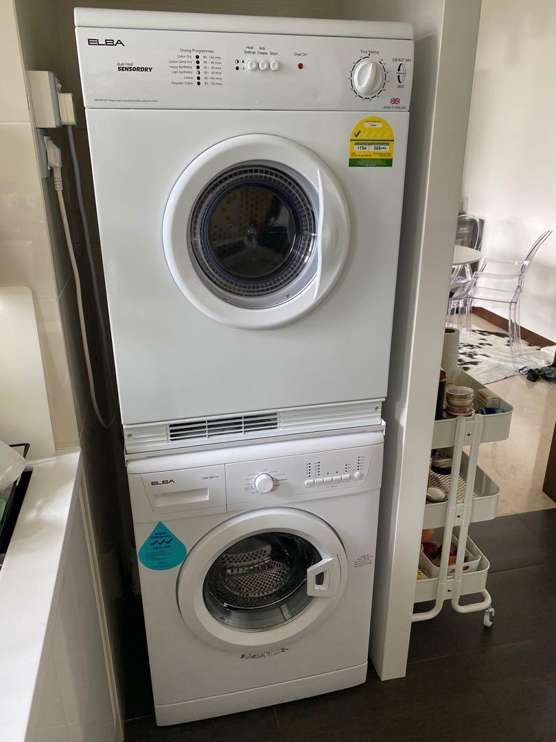 Elba washing sales machine and dryer