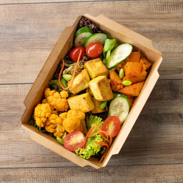 Halal Wellness VegetarianVegan Bento, Food & Drinks, Instant Food on