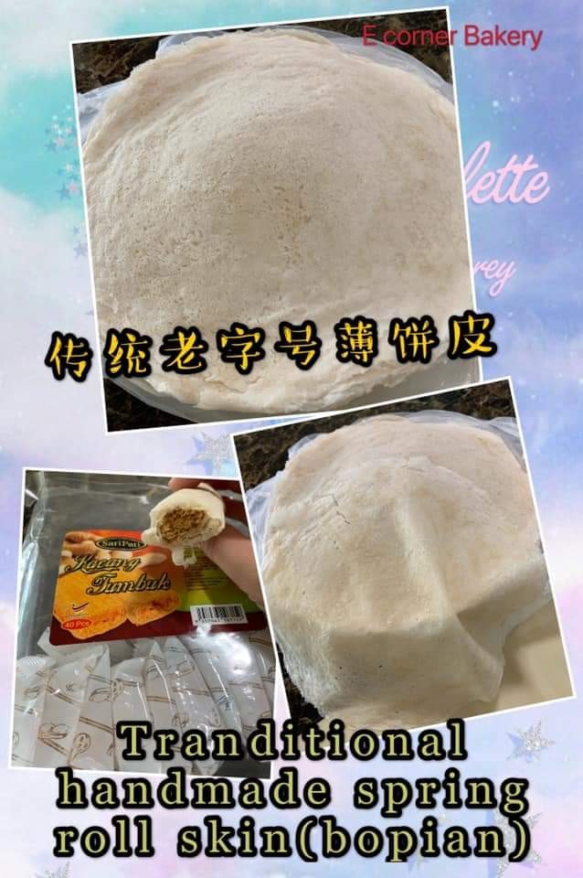 Hand made po piah skin, Food &amp; Drinks, Packaged &amp; Instant Food on Carousell