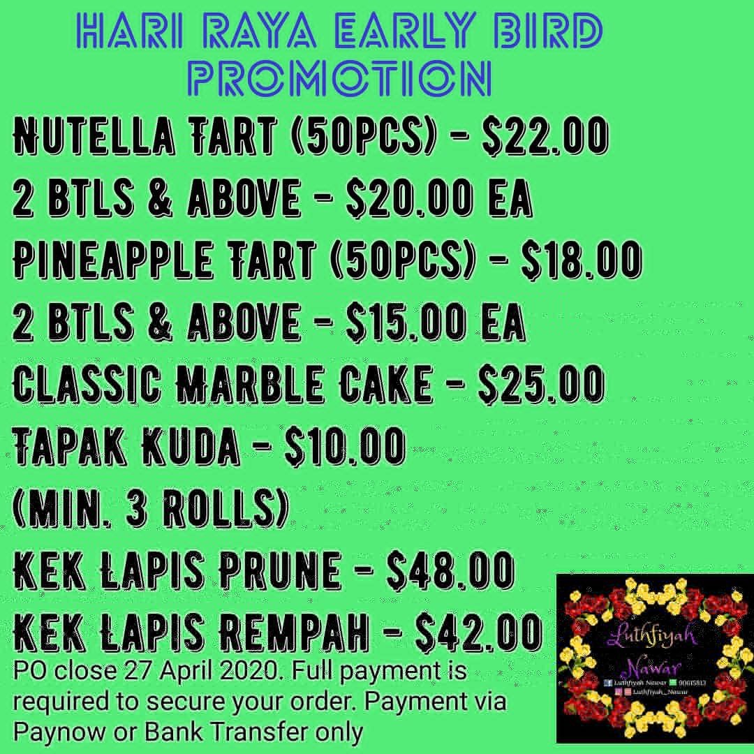 Hari Raya Promotion Food Drinks Gift Baskets Hampers On Carousell