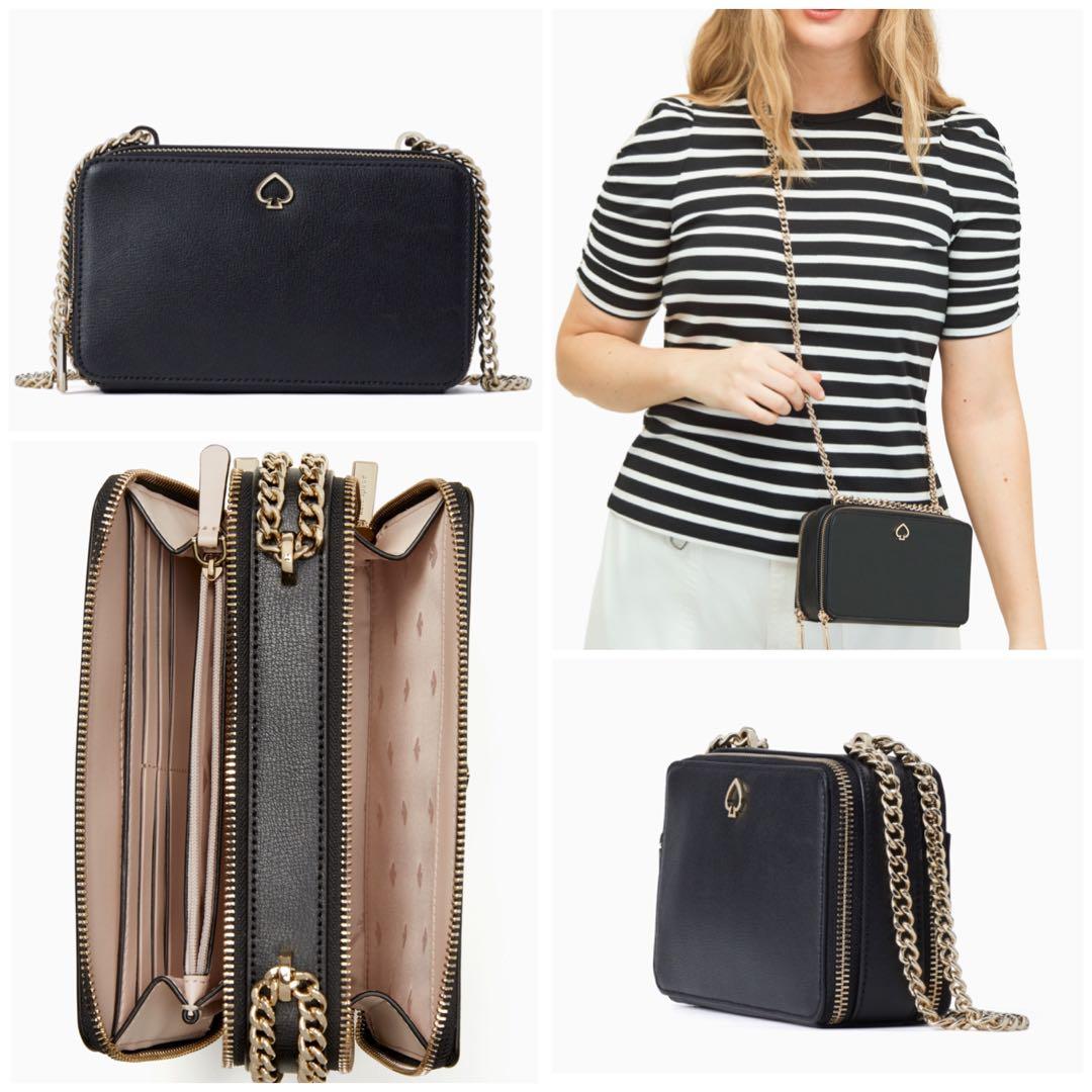 Adele double zip crossbody kate spade hotsell