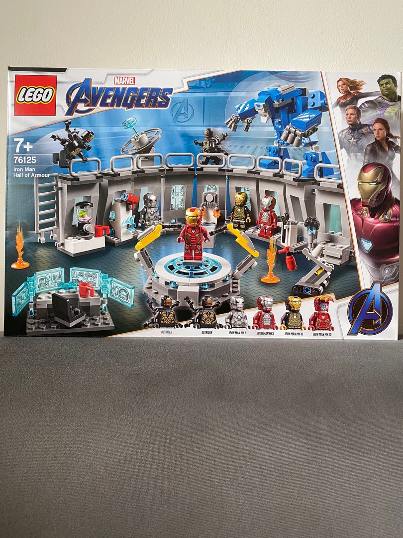 LEGO MARVEL Avengers 76125 Iron Man Hall of Armour Hobbies Toys Toys Games on Carousell