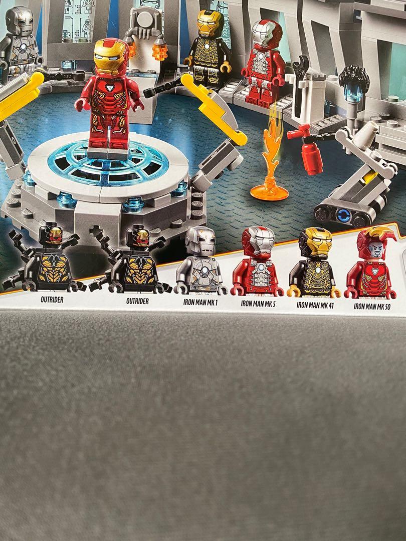 LEGO MARVEL Avengers 76125 Iron Man Hall of Armour Hobbies Toys Toys Games on Carousell