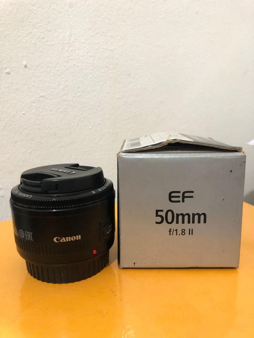 lensa canon ef 50mm f 1 8 ii