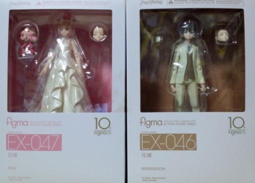 Max Factory Wf 限定figma Ex 046 047 花嫁花婿新娘新郎bride Bridegroom 日版一對不散賣 玩具 遊戲類 玩具 Carousell