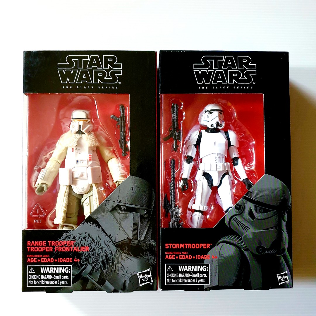 Hasbro Star Wars The Black Series Range Trooper 6-inch Action Figure for sale online 