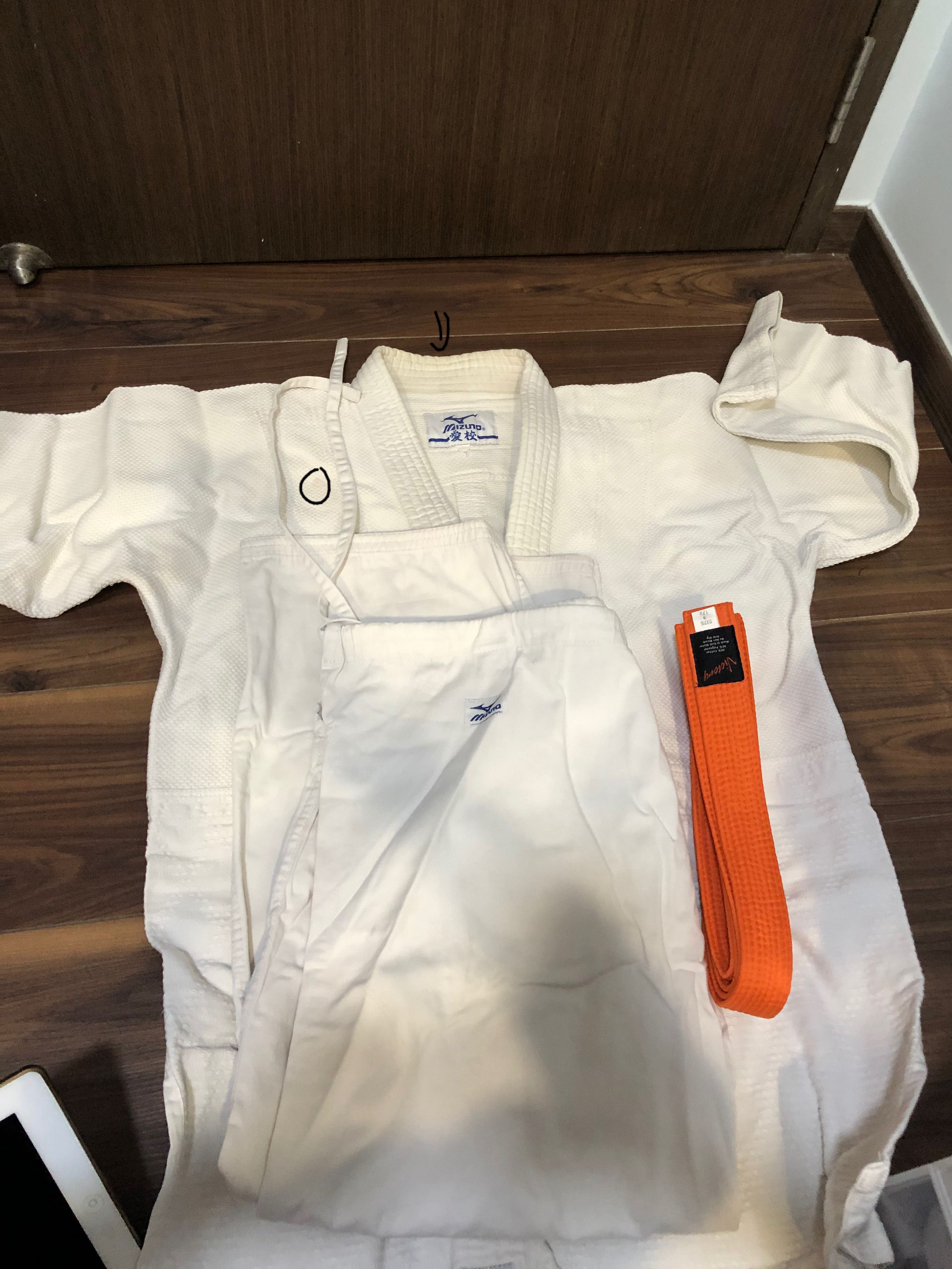 Mizuno Judo Gi 180CM, Sports Equipment, Sports & Games, Water Sports on