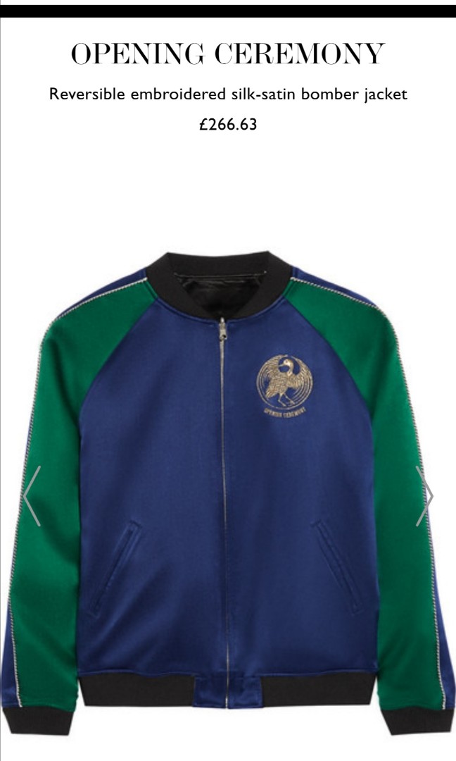 Opening ceremony shop reversible coat