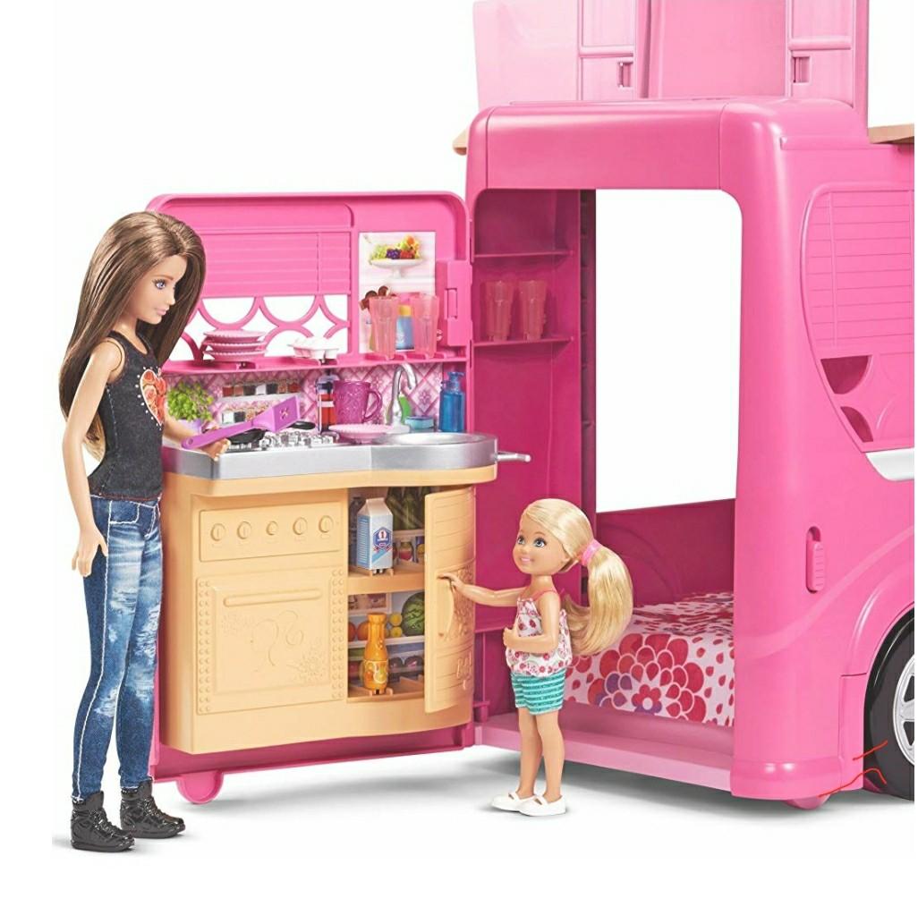 Barbie dollhouse camper Clearance