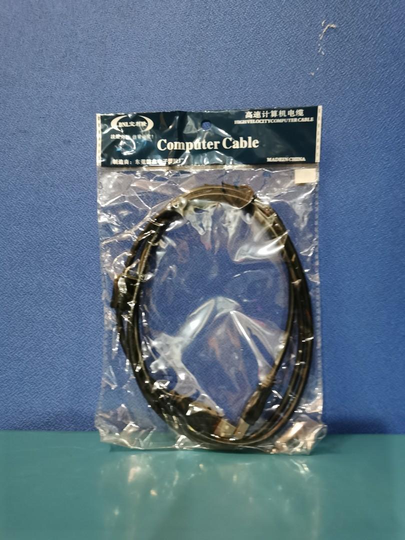 Printer USB Cable （分類：充電器及電線）位於 Hong Kong。 由 vdbuy 提交（商品編號 282135425，圖片 1）。簡介： 。