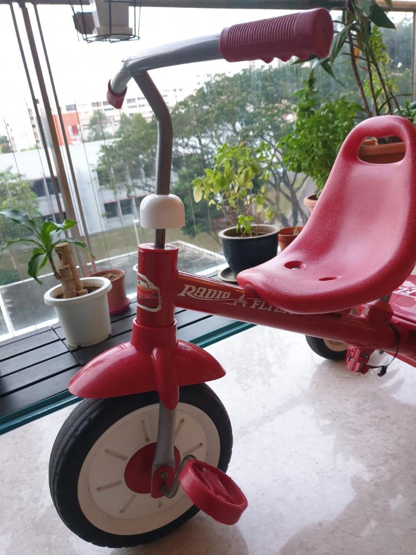 Radio Flyer Deluxe Steer Stroll Trike Babies Kids Infant Playtime on Carousell