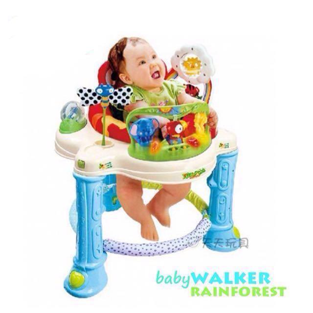 baby walker and jumper