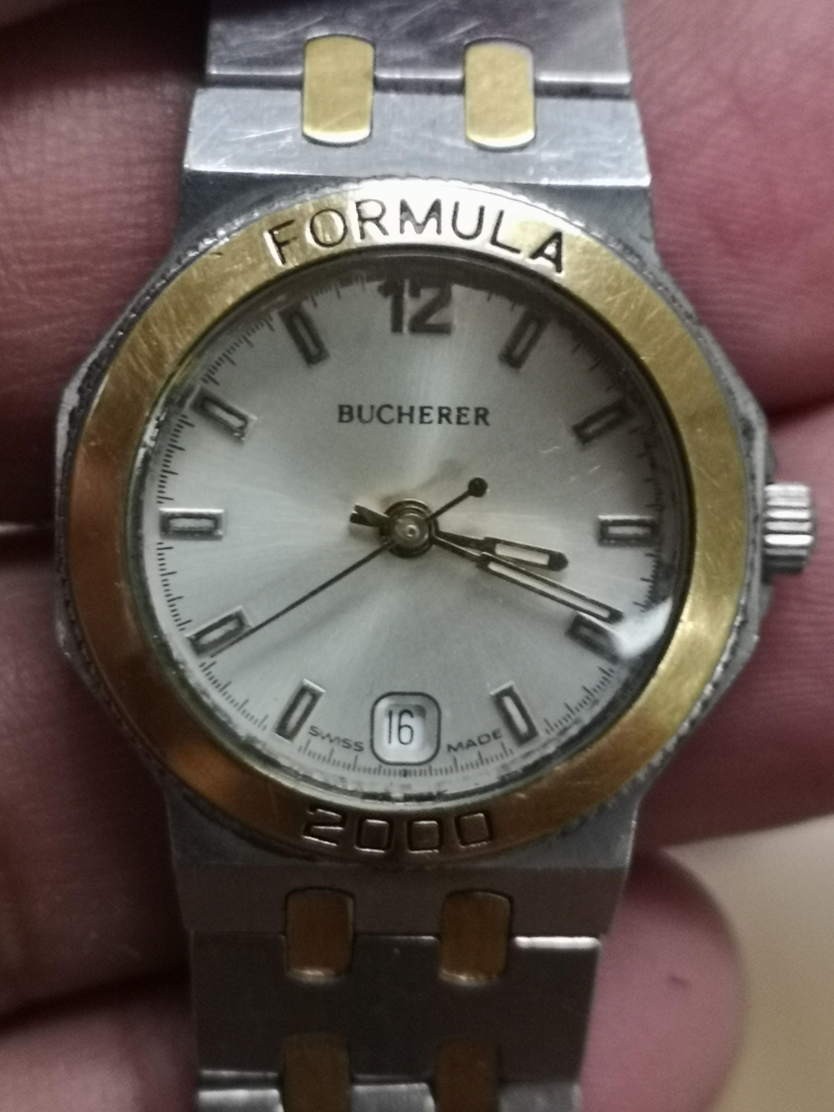 Bucherer formula hotsell 2000 watch