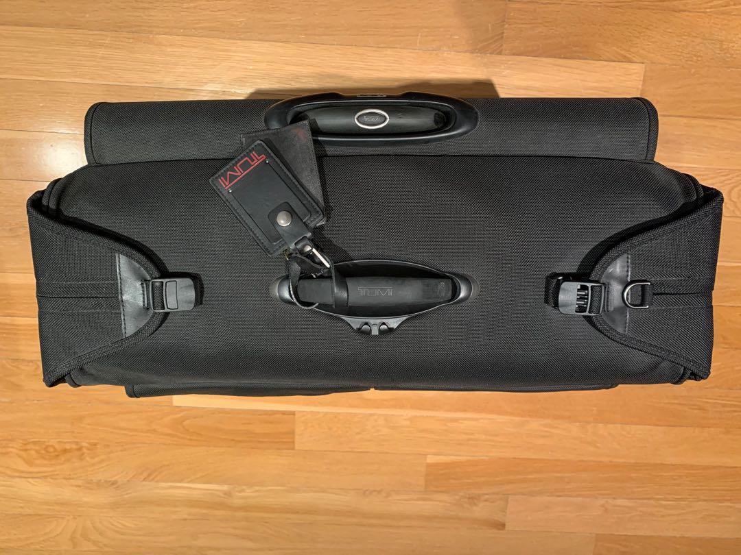 Rare Large Tumi wheeled garment suitcase., Hobbies & Toys, Travel