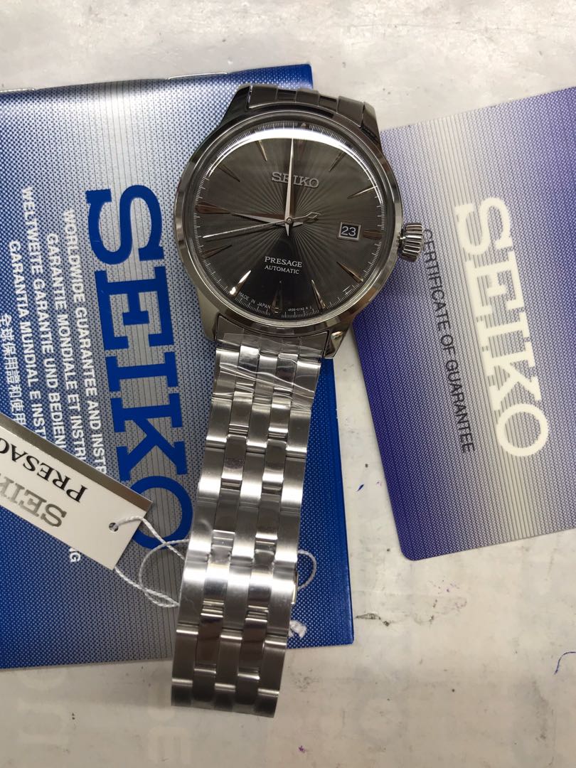 Seiko Presage Cocktail Time SRPE17J1, Men's Fashion, Watches & Accessories,  Watches on Carousell