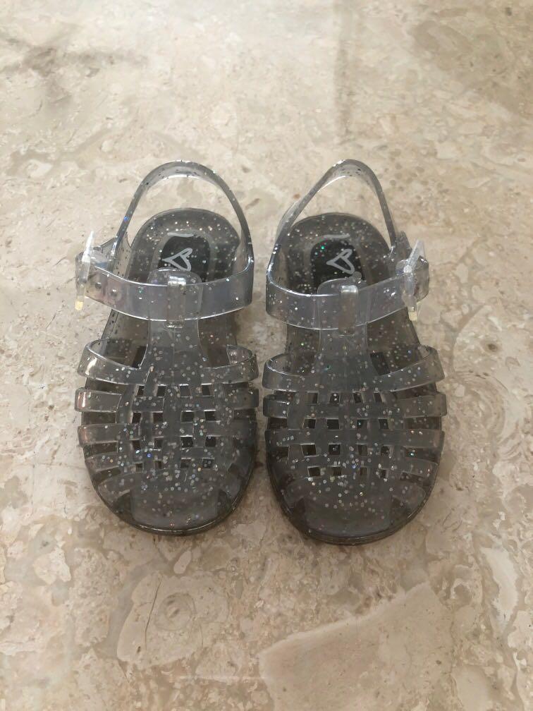 baby jelly shoes size 4
