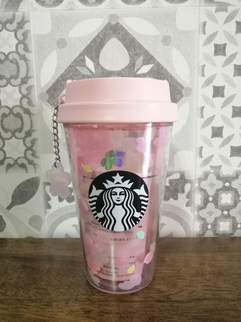 Starbucks Japan Cherry Blossom Tumbler, Furniture & Home Living