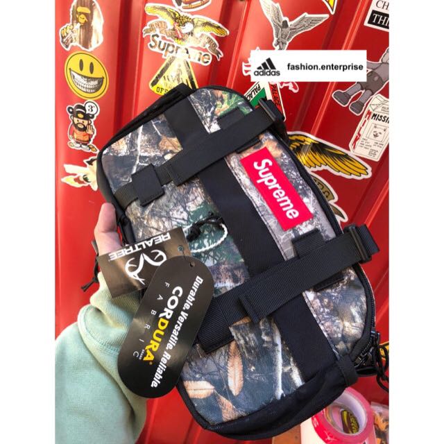 supreme waist bag realtree camo