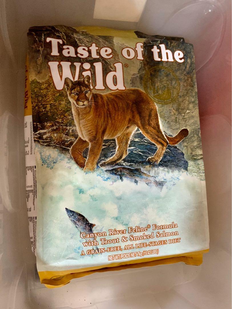 taste of the wild canyon river feline dry food