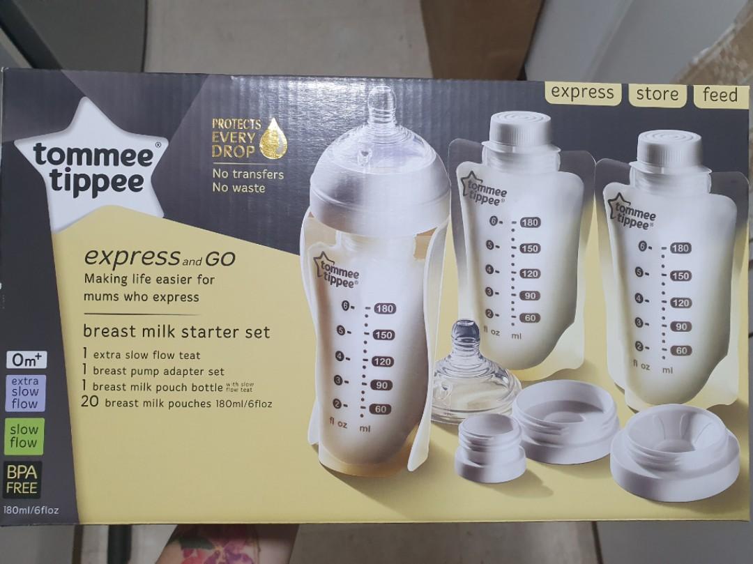tommee tippee breast milk starter set
