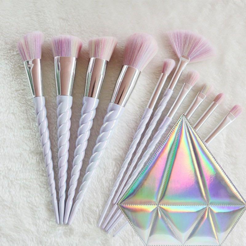 Unicorn Makeup Brushes 2 Sets Free - Makeup Delivery Unicorn Makeup Brushes 2 Sets Free - Makeup Delivery