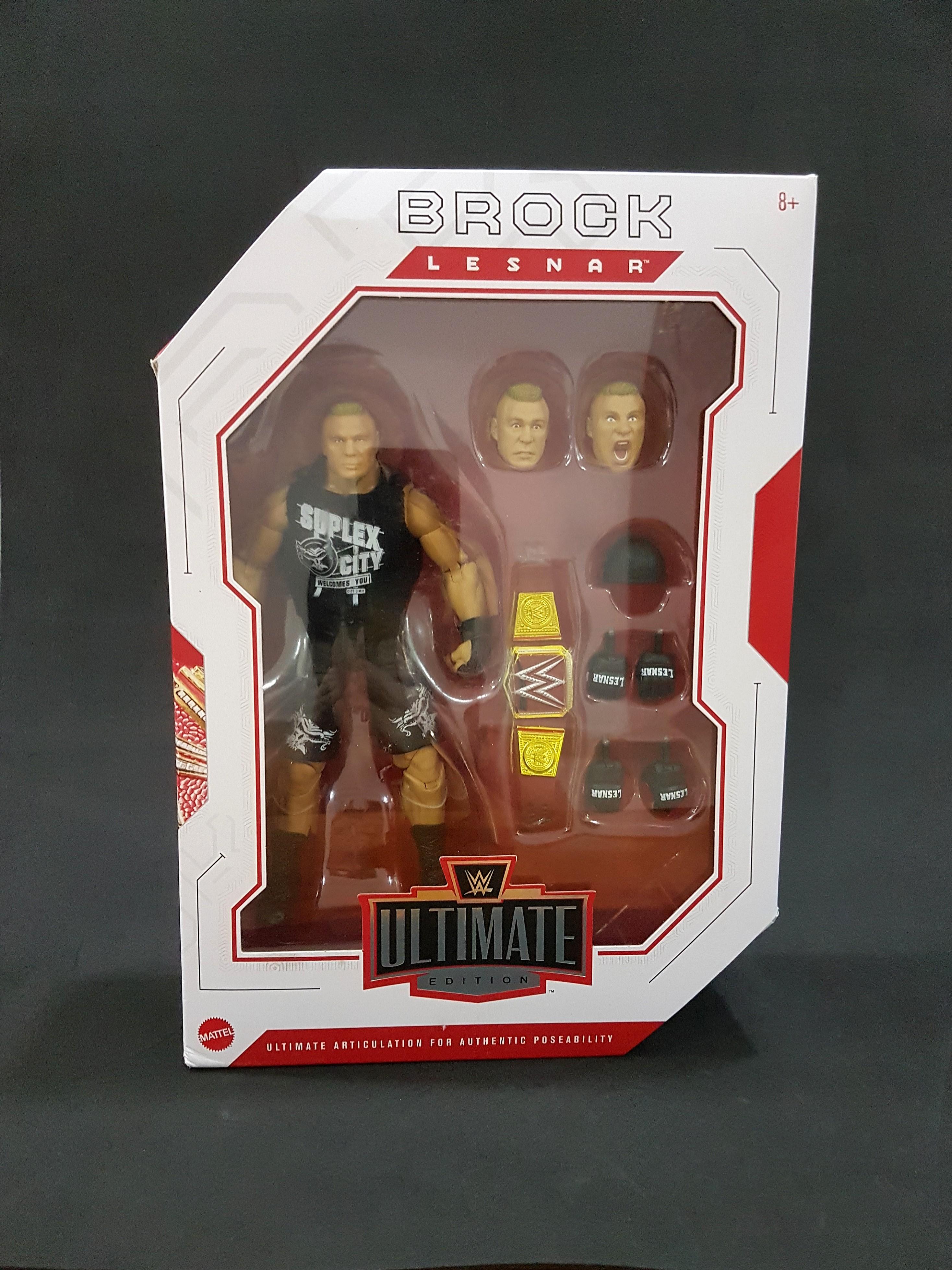 Reserved Wwe Mattel Elite Ultimate Edition Series 4 Brock Lesnar Hobbies Toys Toys Games On Carousell