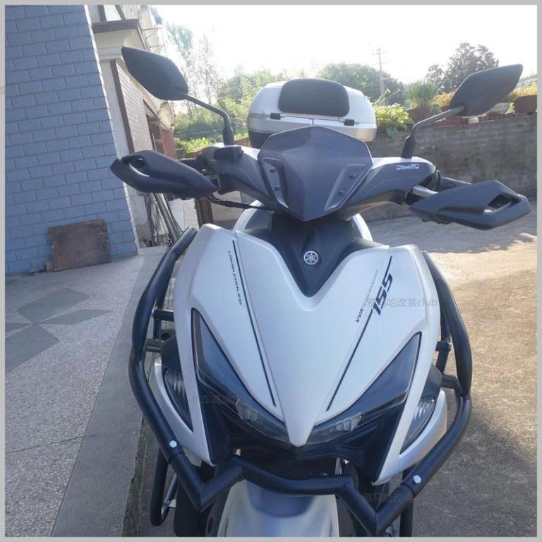 Yamaha Aerox 155 Aerox155 Nvx155 Nvx Bumper Guard Crash Guard Protection Protect Bar Full Set Left Right Motorcycles Motorcycle Accessories On Carousell