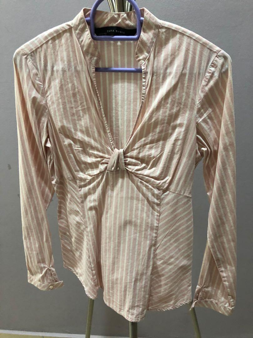 Zara basic top (Category: Blouses) located in Kuala Terengganu. Submitted by ctdalilah (Listing ID 282182809, Image 1). Description: .