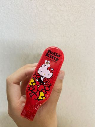 多年珍藏Hello Kitty hairbrush (有少少花左）摺梳64246533411331110