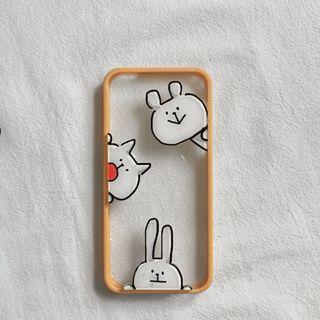 iPhone 5/5s/SE Rabbit Transparent Hard Case Casing
