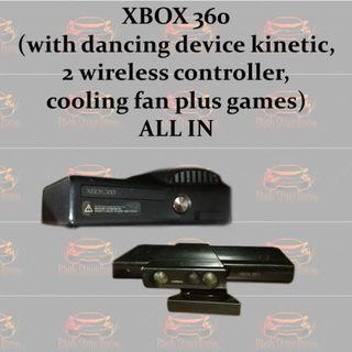 XBOX 360/cooling fan/NYKO zoom/games