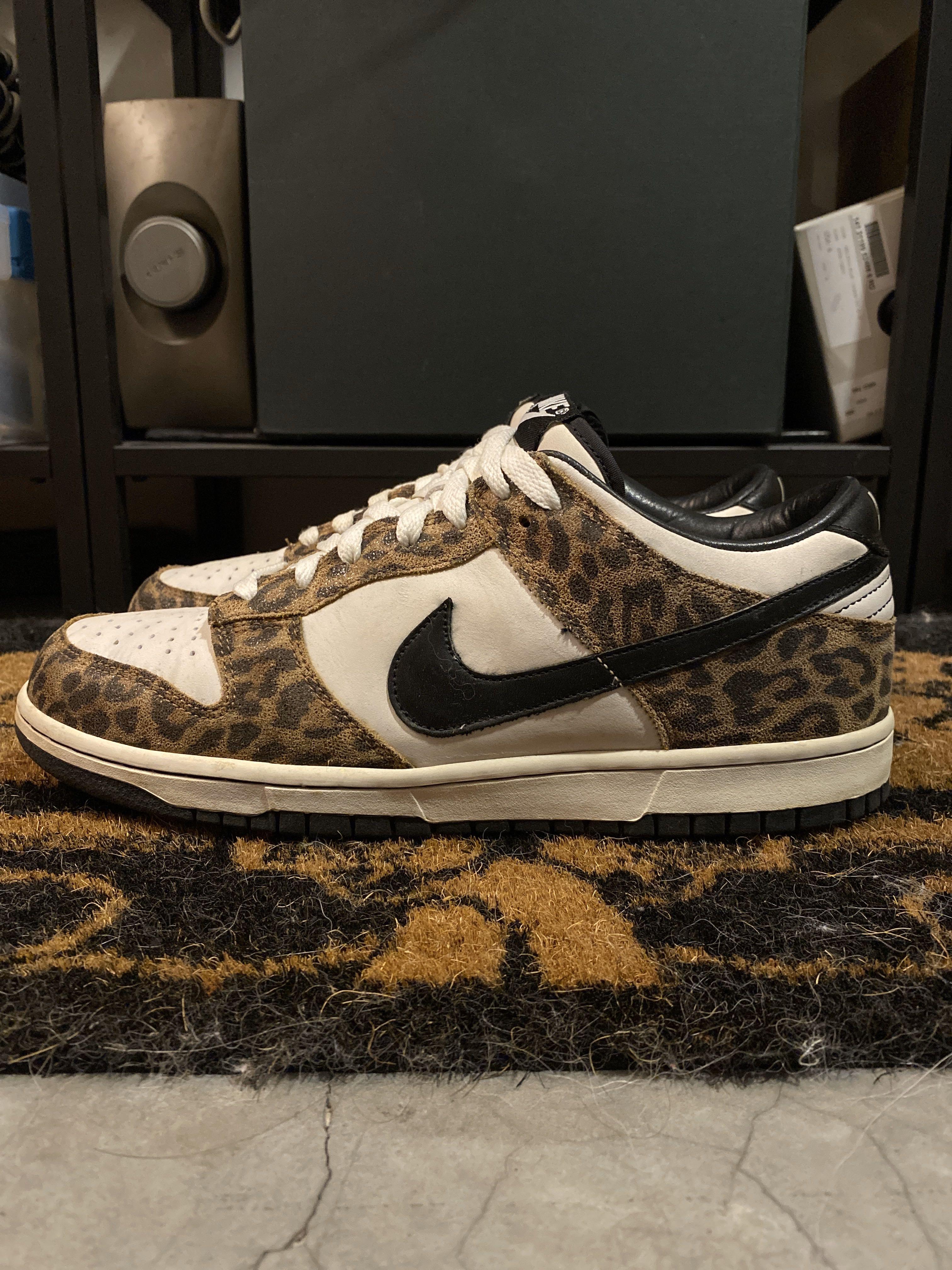 2007 Nike Dunk Low Atmos Safari Pack Leopard, Men's Fashion, Footwear,  Sneakers on Carousell